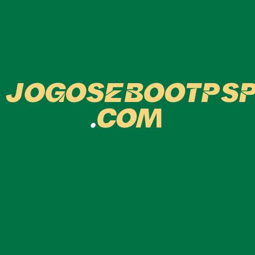 Logo da JOGOSEBOOTPSP